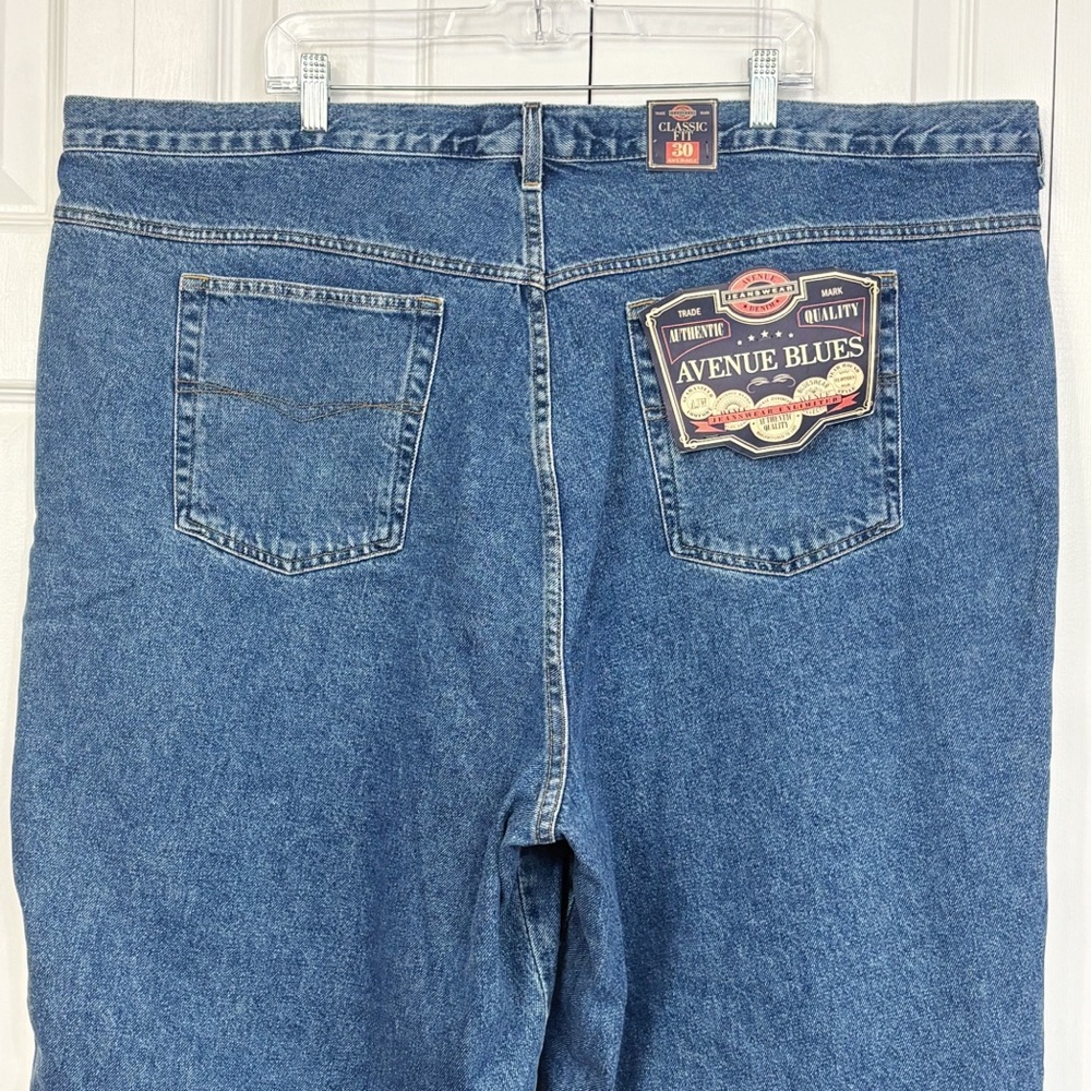 NWT Vintage Avenue Blues Medium Wash Denim Classic Fit Jeans 30 Average - Picture 13 of 16
